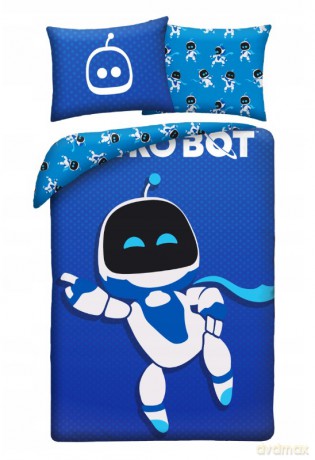Astro Bot Pościel, rozmiar 140x200cm+70x90cm 100% polyester microfiber