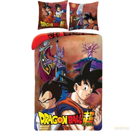Dragon Ball Pościel, 140x200cm + 70x90cm 100% poliester mikrofibra