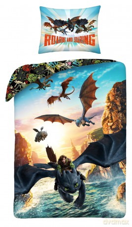 Dragon Pościel, 140x200cm + 70x90cm 100% polyester mikrofibra