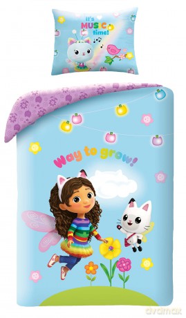 Gabbys Dollhouse Pościel, 140x200cm+70x90cm