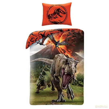 Jurassic World Pościel, 160x200cm + 70x80cm