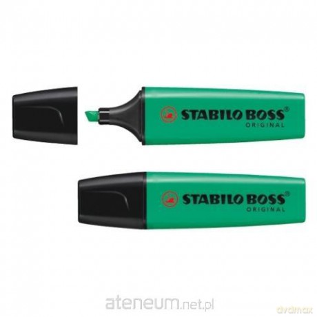 Zakreślacz Boss turkusowy (10szt) STABILO