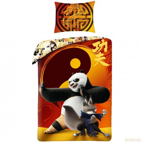 Kung Fu Panda Pościel, 140x200cm + 70x90cm
