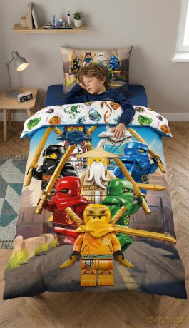 Lego Ninjago, 140x200cm + 70x90cm