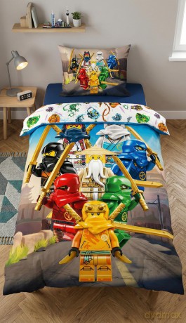 Lego Ninjago, 140x200cm + 70x90cm