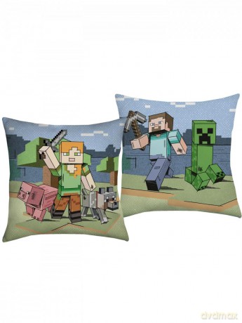 Minecraft Poduszka 40x40cm