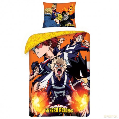 My Hero Academia Pościel 140x200cm+70x90cm + worek bawełniany