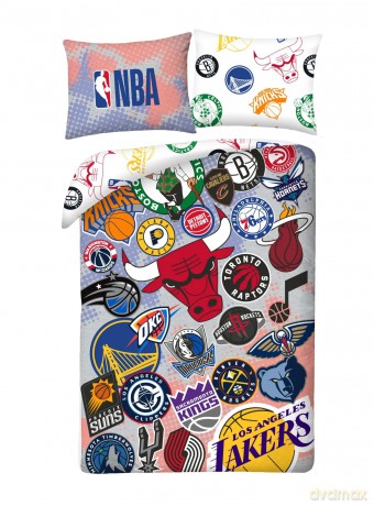 NBA Lakers Pościel, rozmiar 140x200cm+70x90cm 100% polyester microfiber