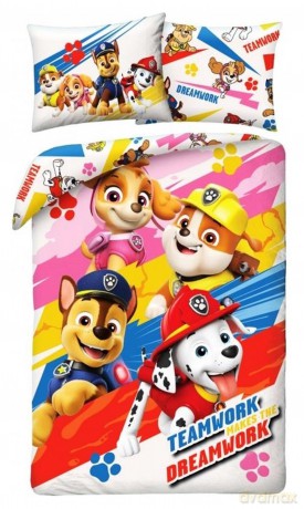 Paw Patrol Pościel, 140x200cm+70x90cm