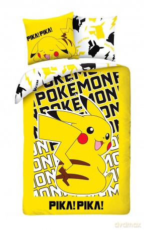 Pokemon Pościel, rozmiar 135x200cm+80x80cm