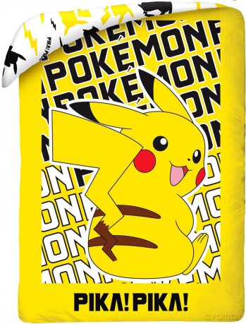 Pokemon Pościel, rozmiar 135x200cm+80x80cm