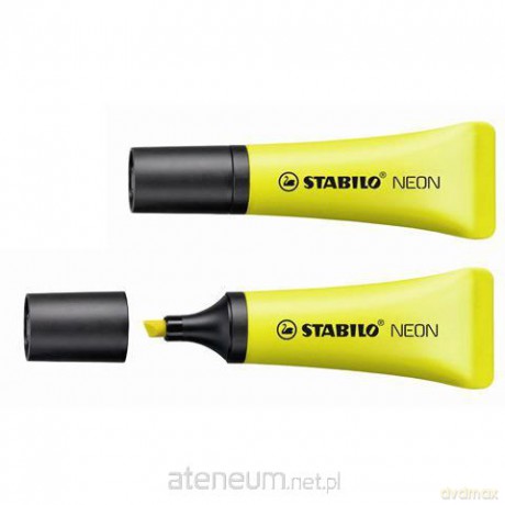 Zakreślacz Neon żółty (10szt) STABILO