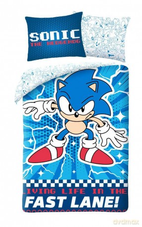 Sonic Pościel, rozmiar 140x200cm+70x90cm