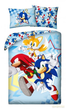 Sonic Pościel, rozmiar 140x200cm+70x90cm