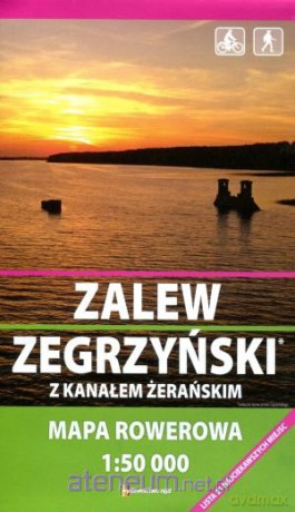 Zalew Zegrzyński. Mapa rowerowa 1:50 000