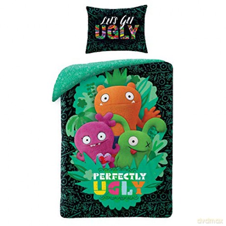 Ugly Dolls Pościel, 140x200cm + 70x90cm