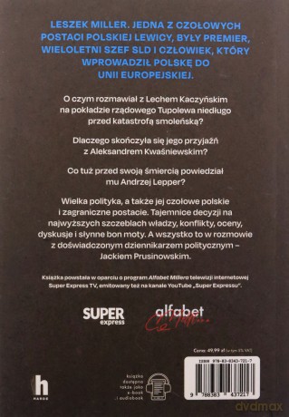 Alfabet Millera - Leszek Miller, Jacek Prusinowski [KSIĄŻKA]