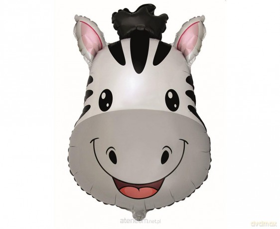 Balon foliowyZebra 68cm