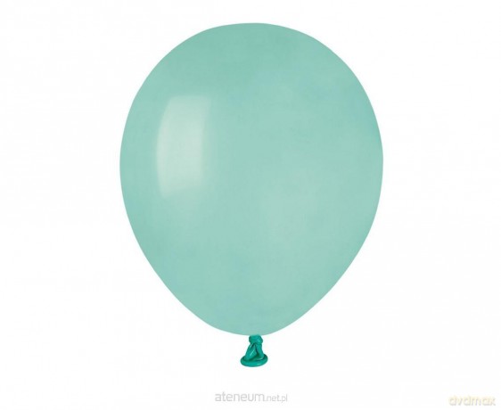 Balony pastel miętowe Tiffany 13cm 100szt