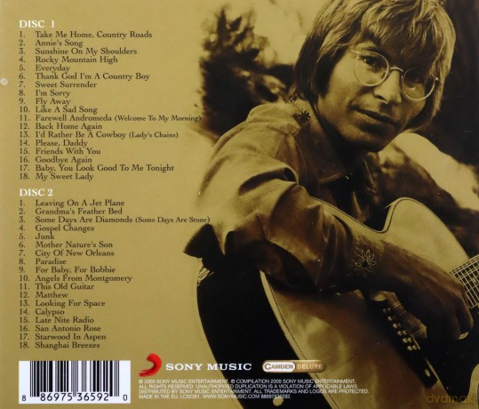 John Denver: Sunshine On My Shoulders: The Best Of John Denver [2CD]