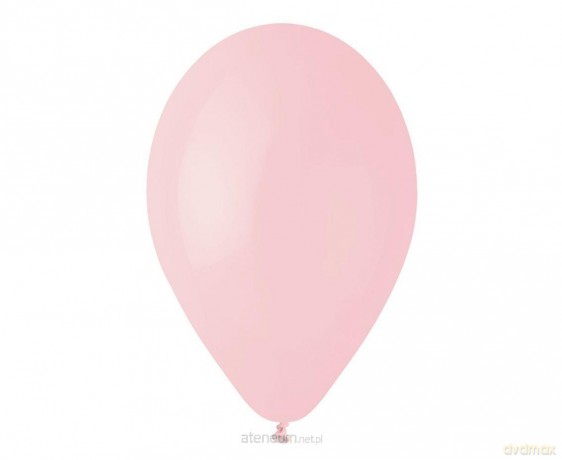 Balony pastel pudrowe różowe 26cm 100szt