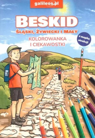 Beskid Śląski, Żywiecki i Mały. Kolorowanka i... [KSIĄŻKA]