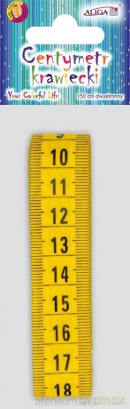 Centymetr krawiecki dwustronny 150cm