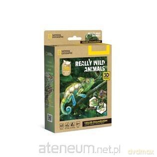 CUBIC FUN 3D National Geographic Kameleon 63el [PUZZLE]