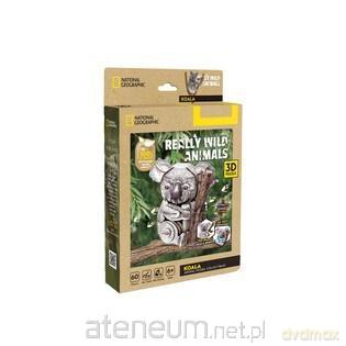 CUBIC FUN 3D National Geographic Koala 60el [PUZZLE]