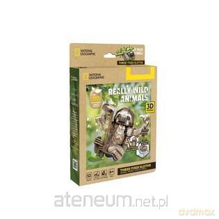 CUBIC FUN 3D National Geographic Leniwiec 52el [PUZZLE]