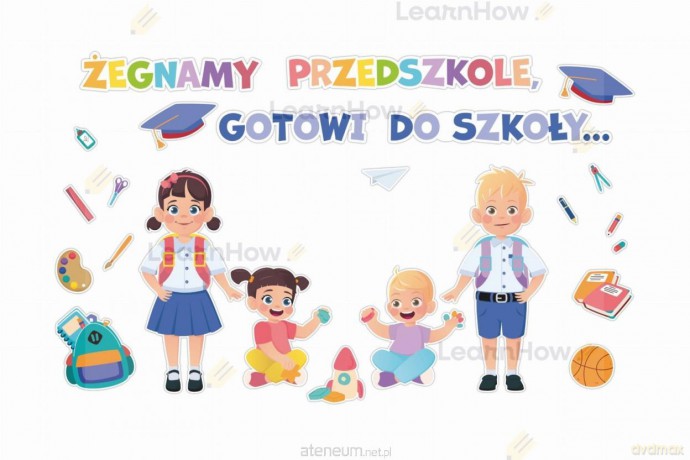 Dekoracja klasowa - Żegnamy przedszkole... 24el