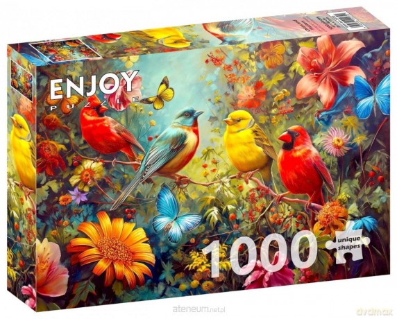 ENJOY 1000 el. Ćwierkanie i trzepotanie [PUZZLE]