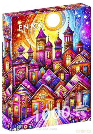 ENJOY 1000 el. Fioletowe miasto [PUZZLE]