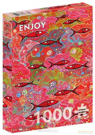 ENJOY 1000 el. Głęboka czerwień [PUZZLE]