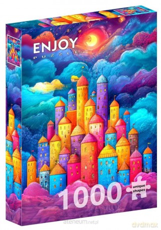 ENJOY 1000 el. Kolorowa forteca [PUZZLE]
