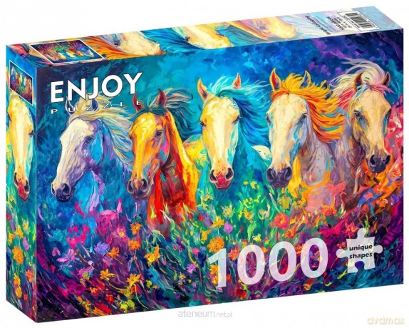 ENJOY 1000 el. Kolorowy galop [PUZZLE]