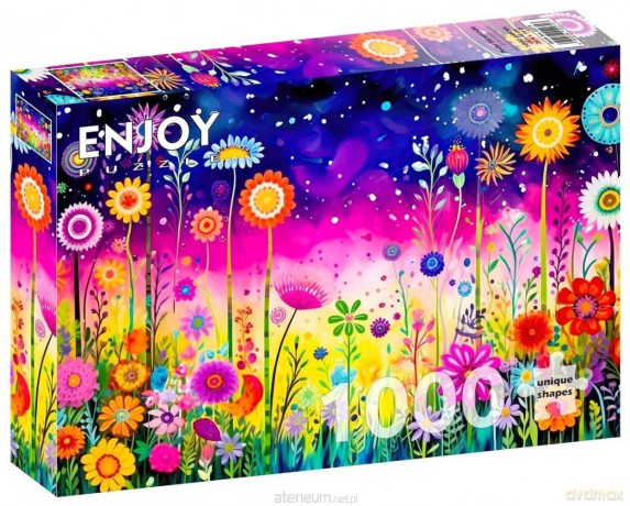 ENJOY 1000 el. Płatki kwiatów [PUZZLE]