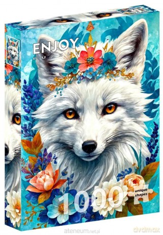 ENJOY 1000 el. Śnieżny lis [PUZZLE]