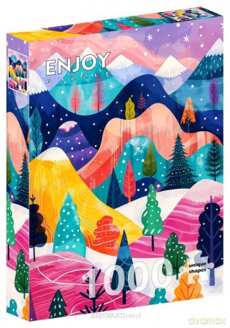 ENJOY 1000 el. Zimowa paleta barw [PUZZLE]