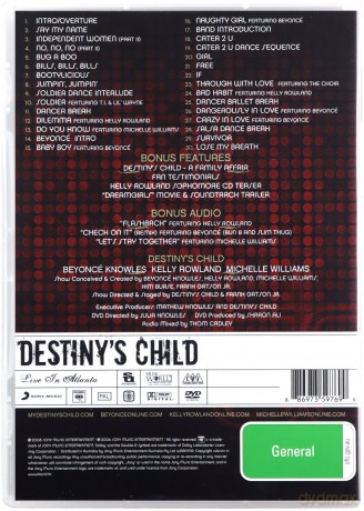 Destiny's Child: Live In Atlanta (Visual Milestones) [DVD]