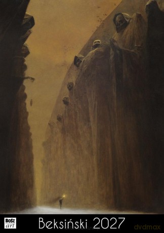 Kalendarz 2027 Beksiński wzór 4 A3 - Bartosz Szymanik [KALENDARZ]