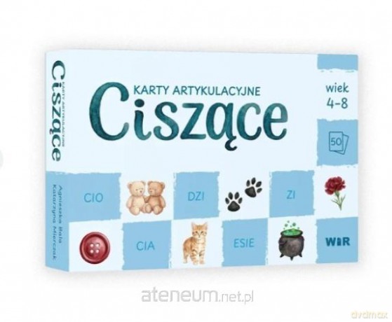 Karty artykulacyjne. Ciszące - Agnieszka Bala, Katarzyna Mierczak [KSIĄŻKA]