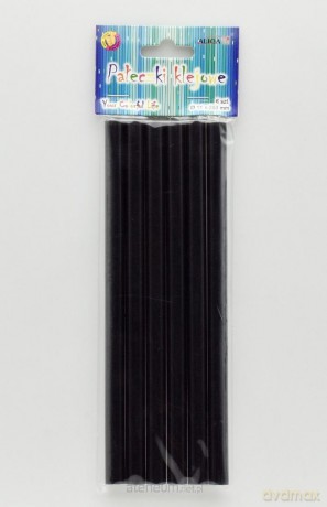 Klej do pistoletu czarny 6szt 11mm