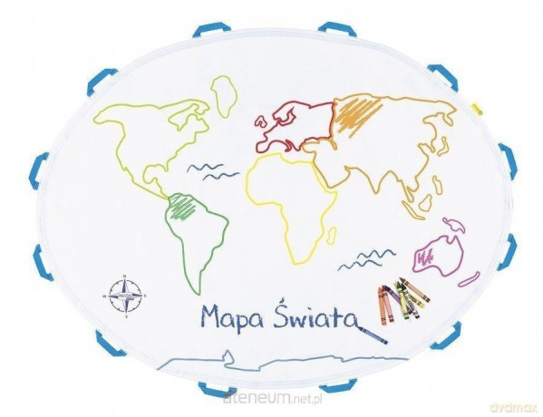 Kreatywna Mata Edukacyjna Mapa Świata