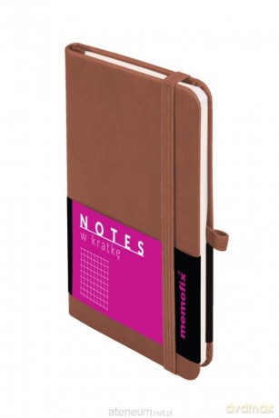 Notes memofix B6 kratka Mocha mousse