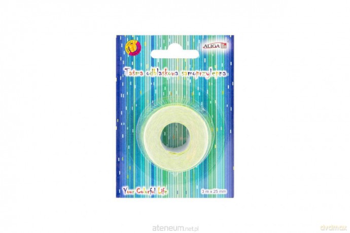 Taśma odblaskowa samoprzylepna, 2,5cmx3m