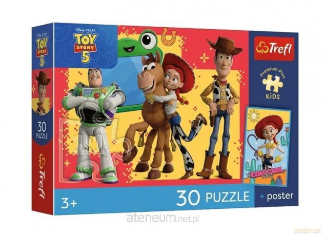 TREFL 30 el. Toy Story 5 + plakat [PUZZLE]