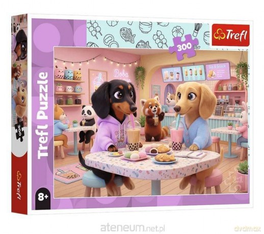TREFL 300 el. jamniki w kawiarni [PUZZLE]