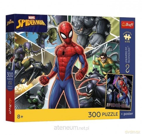 TREFL 300 el. Marvel - Uktyty Bohater + plakat [PUZZLE]