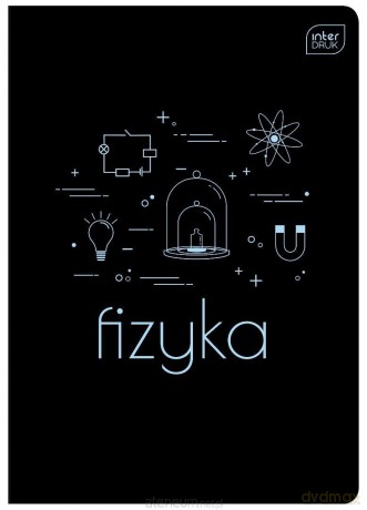 Zeszyt A5/60k kratka UV Fizyka (10szt)